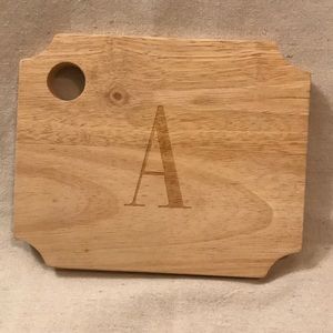 Mud Pie A” Monogrammed Cutting Board